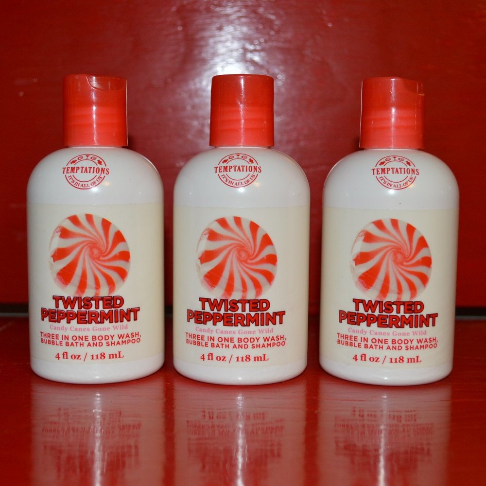 Bath & Body Works Temptations Twisted Peppermint 3-in-1